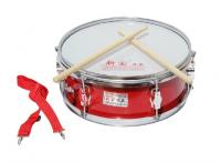 Изображение JINGBAPAI Малый барабан, красный + палочки и ремень