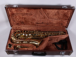 Изображение YAMAHA YAS-32 Саксофон Альт Б\У, s/n 035844, золотой, + кейс, мундштук, ремень 