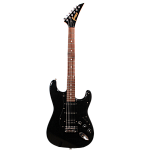 Изображение Greco Stratocaster Электрогитара б/у, HSS, черный, черный пикгард, черные датчики, острая голова