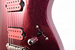 Изображение IBANEZ RGA121 PRESTIGE TEAM J.CRAFT HH, s/n F0812541, Электрогитара Б/У, pink sparkle, фиксированный