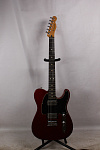 Изображение Fender Telecaster Blacktop Mexico Электрогитара б/у, s/n MX10169469, HH, темно-красный, бордовый, че