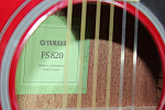 Изображение YAMAHA FS820S RUBY RED Акустическая гитара
