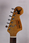 Изображение Heart Man Stratocaster Japan Электрогитара б/у, SSS, голубой, тремоло с крышкой