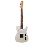 Изображение Playtech Telecaster Электрогитара б/у, SS, Белый, белый пикгард, made in China