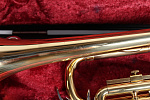 Изображение Yamaha YTR-2321 s/n O13340, труба б/у золото + кейс, мундштук