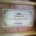 Изображение KEPMA EACE-K10 NM Трансакустическая гитара Аудиториум + КАБЕЛЬ Цвет Натуральный матовый
