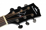 Изображение KEPMA D1CE BK Электроакустическая гитара + КАБЕЛЬ Цвет Черный