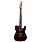 Изображение Fender Telecaster Blacktop Mexico Электрогитара б/у, s/n MX10169469, HH, темно-красный, бордовый, че