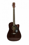 Изображение FENDER CD-60SCE ALL MAH Электроакустическая гитара, цвет: красное дерево