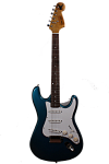 Изображение Heart Man Stratocaster Japan Электрогитара б/у, SSS, голубой, тремоло с крышкой