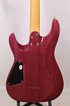 Изображение Schecter Diamond C6-Plus Superstrat Электрогитара б/у, s/n IW16090830, HH, фиолетовый, пламенный кле